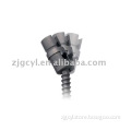 orthopedic implant placket pedicle screw I
